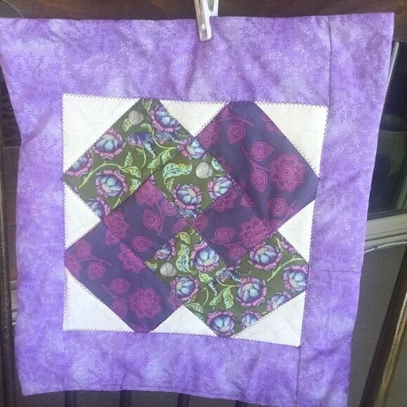 NWOT Handmade Doll Quilt - Picture 1 of 9